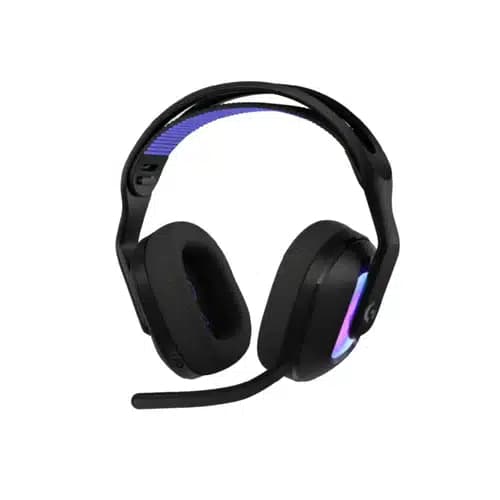 Logitech G522 Lightspeed Wireless Gaming Headset -PRO-G Drivers, Blue VO!CE Mic, RGB Lighting, Long Battery Life– Black