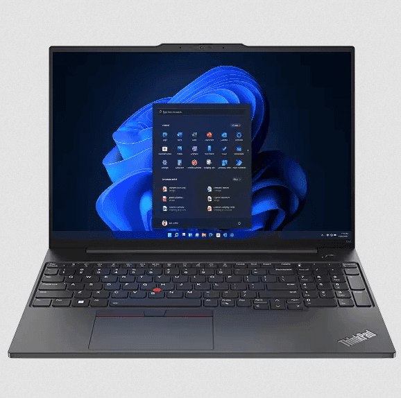Lenovo ThinkPad E16 Gen 1 Laptop – Intel Core i5-1335U, MX550 2GB, 8GB RAM, 512GB SSD, 16″ WUXGA IPS Business Laptop