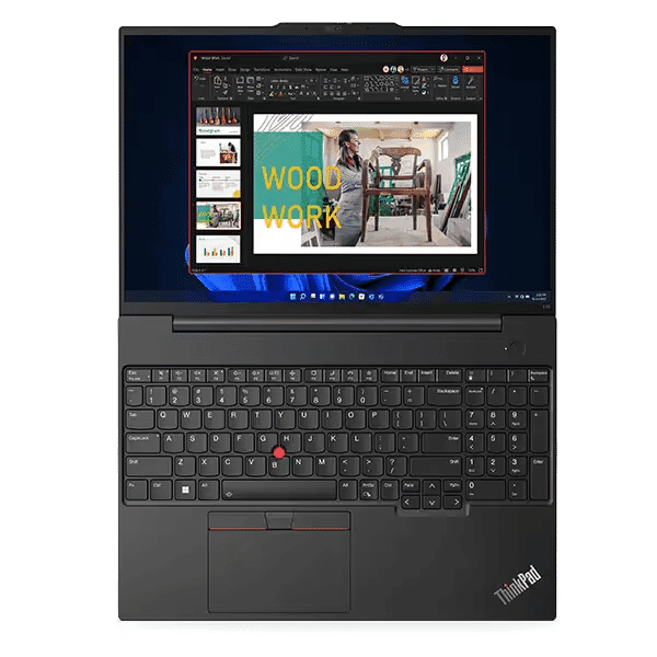 Lenovo ThinkPad E16 – Intel Core i5-1335U- 8GB RAM- 512GB SSD- NVIDIA MX550 2GB GDDR6- 16″ WUXGA IPS 300nits- DOS- Lenovo BAG -(21JN001QGP)
