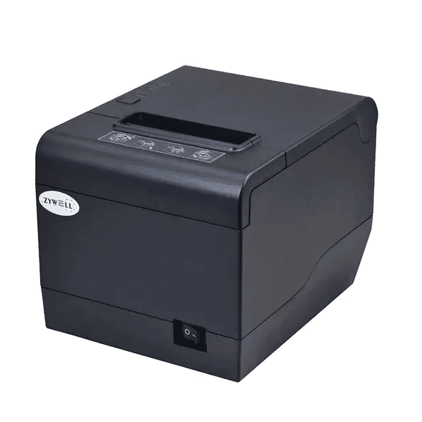 ZY-Q821 ZYWELL 80mm Thermal Receipt Printer – 200mm/sec, High-Speed POS Printing, USB/LAN