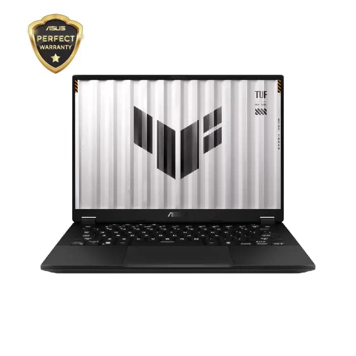 ASUS TUF Gaming A14 FA401WU-RG037W Gaming Laptop- AMD Ryzen AI 9 HX 370-16GB LPDDR5X 7500 RAM- 1TB NVMe M.2 SSD- NVIDIA® GeForce RTX 4050 6GB- 14-inch 2.5K (2560 x 1600, WQXGA) 165Hz, G-Sync- Win11- TUF backpack