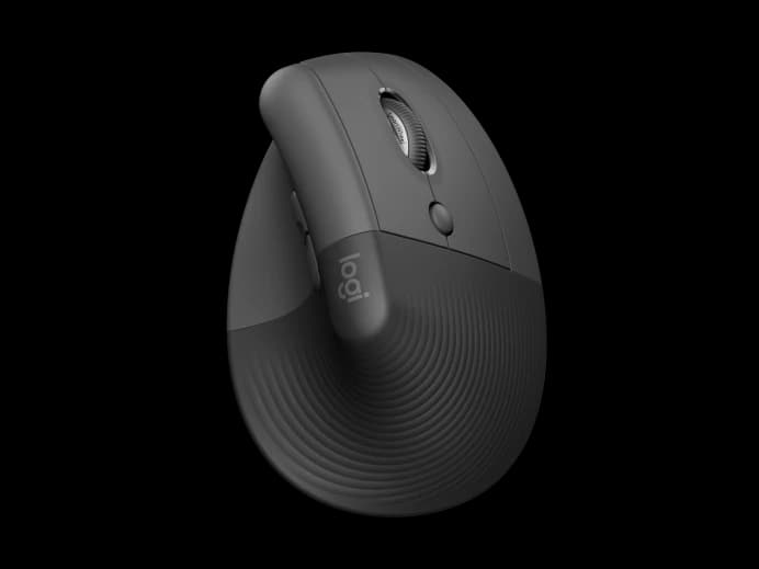 Logitech- Lift Vertical Ergonomic Mouse – BLACK (910-006473)