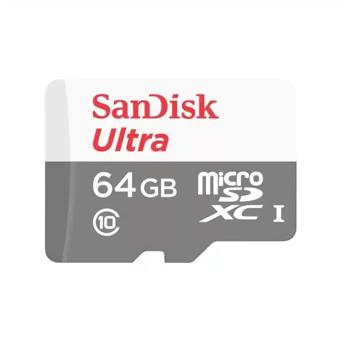 SanDisk 64GB Ultra microSDXC 100MB/s Class 10 UHS-I – SDSQUNR-064G-GN3MN