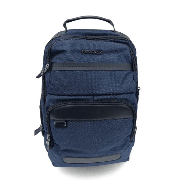 Trecker 83045 Laptop Backpack – Blue, 4 Zippers, Multi-Compartment Durable Backpack for 15.6″ Laptops