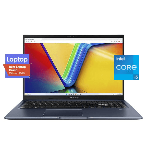 ASUS Vivobook 15 X1504VA Laptop – Intel Core 5 120U, 8GB DDR5, 512GB SSD, 15.6″ FHD IPS, Windows 11