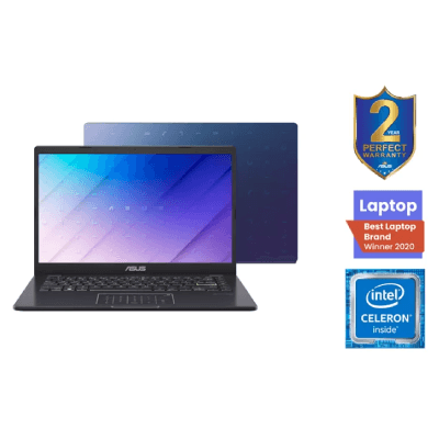 ASUS E410M 14-Inch Laptop Intel Celeron N4020, 4GB RAM, 128GB eMMC, Windows 11