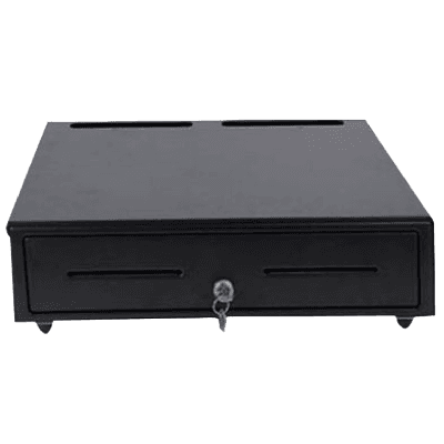 Dali WS 409 POS Cash Drawer 5 Bill + 5 Coin Slots, RJ Interface, Heavy Duty Steel, 6.2KG – Secure POS Cash Register Drawer Black