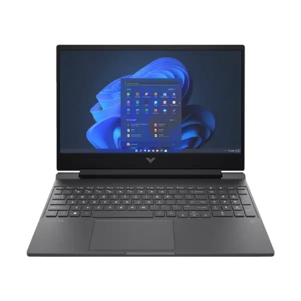 HP Victus 15-fa1043ne Gaming Laptop – Intel Core i5-13500H, 8GB RAM, 512GB SSD, RTX 3050 6GB, 15.6″ FHD 144Hz, DOS, Arabic Keyboard, Silver