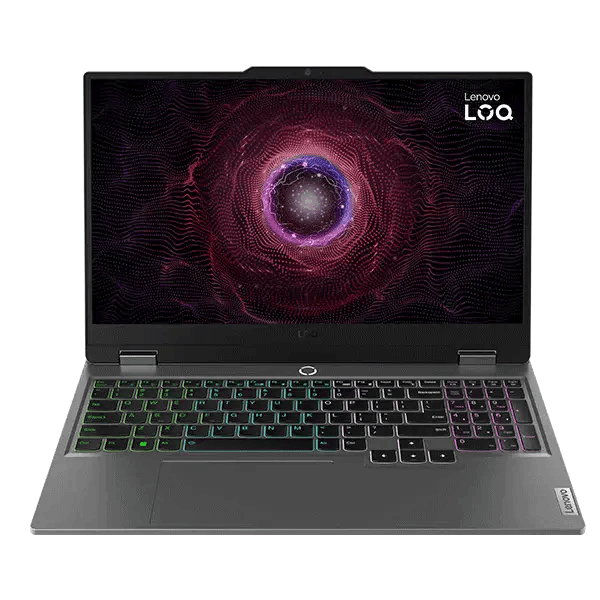 Lenovo LOQ 15ARP9 Gaming Laptop (83JC00GKUS)- Ryzen 5 7235HS – 12GB DDR5 RAM –  512GB SSD NVME M.2– NVIDIA GeForce RTX 4050 6GB GDDR6 Graphics – 15.6 INCH FHD IPS 100% sRGB 144Hz G-SYNC, Win 11
