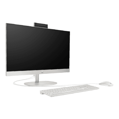 HP All-in-One 24-cr0001l Touch PC, Intel Core i7-1355U, 16GB DDR4 RAM, 512GB SSD, 23.8″ FHD IPS Touch Display, Intel Iris Xe Graphics, Wi-Fi 6, FreeDOS, Shell White