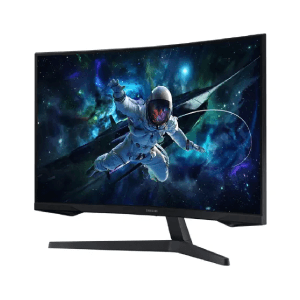Samsung Odyssey G5 G55C -27 Inch QHD Curved Gaming Monitor, 165Hz Refresh Rate, 1ms MPRT, 1000R Curvature, HDR10, AMD FreeSync (LS27CG552EMXEG )
