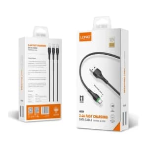 LDNIO LS521 Type-C 2.4A Fast Charging Data Cable 1M