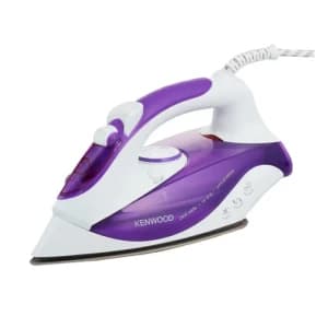 Kenwood Steam Iron 2400 Watt Ceramic Soleplate Purple ISP201PU