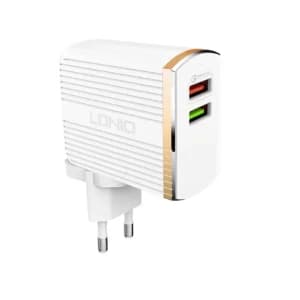 LDNIO A2502Q Quick Wall USB Charger Type-C white