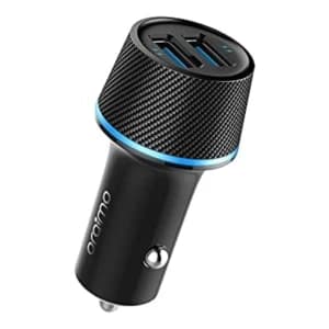 Oraimo Car Charger OCC-21D+D61 Two in One Micro Lighting Cable Black
