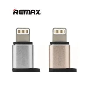REMAX Visual RA-USB2 Micro USB to Lightning Adapter for Apple SILVER