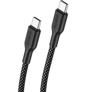 Oraimo Type-C to Type-C Cable 1 m – 3A Fast Charging Black - OCD-152CC