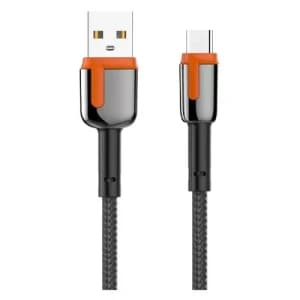 LDNIO LS592 Fast USB Type-C Charging Data Cable 2M Black