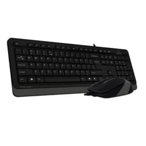 A4tech F1010  Multimedia  wired Keyboad & Mouse Combo Grey
