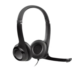 Logitech H390 USB Computer Headset Black - 981-000406