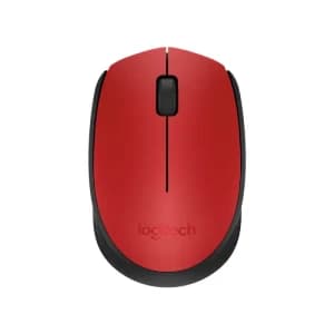 Logitech M171 Compact & Portable Wireless Mouse Red 910-004641