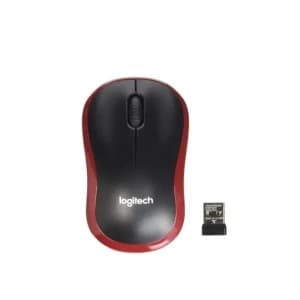 Logitech M185 Wireless Mouse Red