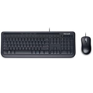 Microsoft  APB-00012  Wired Keyboard & Mouse 600  Black