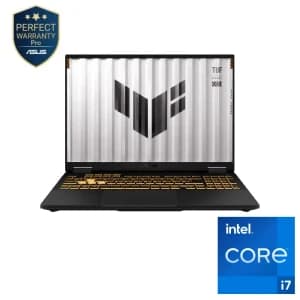 ASUS TUF Gaming F16 FX608JMR-RV017W Gaming Laptop, Intel Ci7 14650HX, 16GB RAM, 1TB SSD, RTX 5060 8GB, 16” WUXGA 165Hz, Win11, Gray - 90NR0NB1-M004J0
