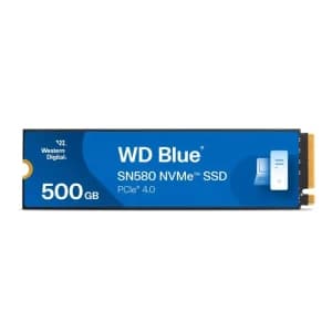 Western Digital Blue SN580, WD Internal SSD, 500GB, M.2 2280 - WDS500G3B0E