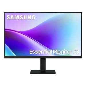 Samsung 24-inch Full HD Essential S3 S32GF Computer Monitor Flat IPS - 1920 x 1080p -120 Hz -5 ms - LS24F320GAUXEN