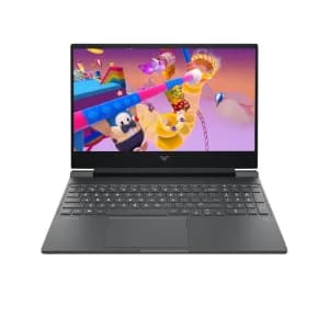 HP Victus Gaming Laptop 15-FB3021NE, AMD R7 7445HS, 16GB RAM, 512GB SSD, RTX 3050 6GB, 15.6-inch FHD144 Hz, Win11, Mica Silver- D84RCEA