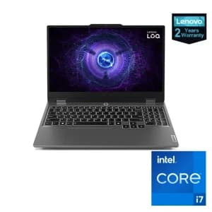 Lenovo LOQ 15IRX9 Gaming Laptop, Intel Core i7-13645HX, 16GB RAM, 512GB SSD, RTX 4050 6GB, 15.6" FHD 144Hz G-SYNC Win11 Luna Grey 2 Years - 83DV01F4ED
