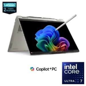 Lenovo Yoga 7 2-in-1 14ILL10 Laptop Intel Core Ultra 7 258V, 32GB RAM 1TB SSD, 14" OLED 2.8K WUXGA Touch, Win11 + Pen - 2Y Premium Care - 83JQ0097ED