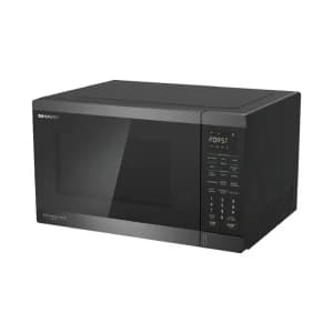 SHARP Microwave Inverter Grill 34 Liter 1100 Watt 23 Menus Black R-340GRI-BS2