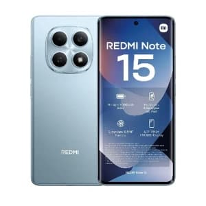 Mobile Xiaomi Redmi Note 15 Dual SIM, 512GB, 12GB RAM, 5G - Glacier Blue