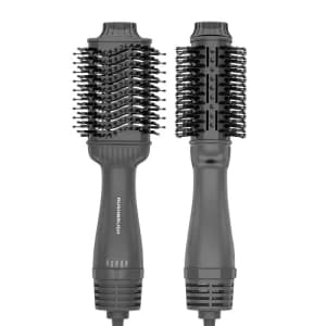 RushBrush V3 PRO Hair Volumizer Brush 1400 Watt Black
