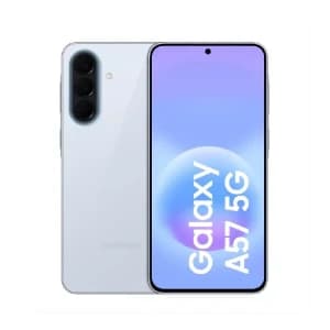 SAMSUNG Galaxy A57 5G Dual SIM Mobile, 8GB RAM, 256GB, Awesome IcyBlue - SM-A576B/DS