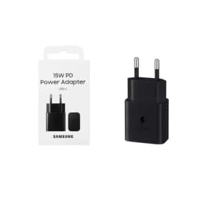 Samsung Travel Adapter PD 15W Type-C Mobile 3A Charger BLACK EP-T1510XNBEGWW