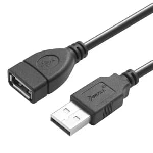 Lava USB Extension Cable 3 meters Black