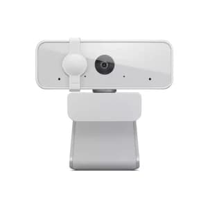 Lenovo 300 FHD Webcam, 1080p, Stereo Microphone, Privacy Cover, Cloud Grey, GXC1E71383 (Retail-packaging)