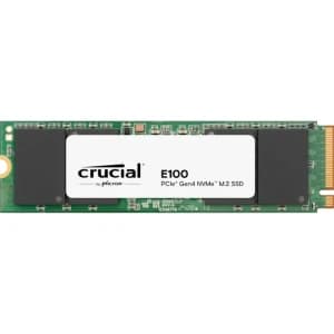 Crucial E100 1TB PCIe Gen4 NVMe M.2 Internal SSD