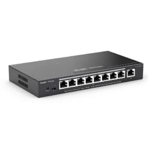 Ruijie RG-ES209GC-P 9-Port Gigabit Smart Cloud Managed PoE Switch - 3 Years Warranty