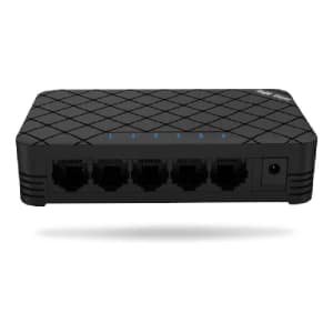 Ruijie RG-ES05G Unmanaged 5 Ports Adaptive 10/100/1000m Gigabit Switch - 3 Years Warranty
