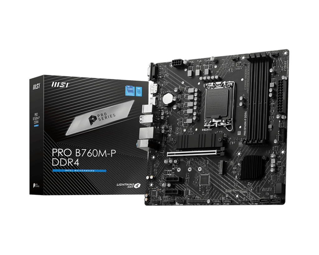 MSI PRO B760M-P DDR4