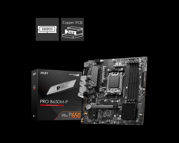 لوحة أم ام اس اي PRO B650M-P