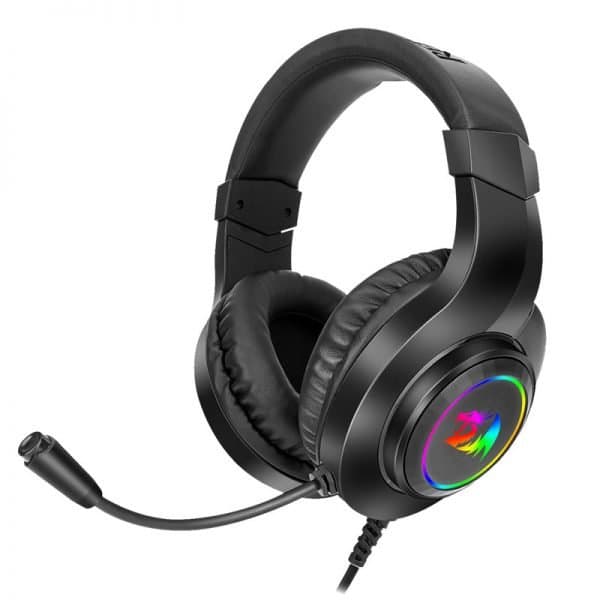 Redragon H260 HYLAS RGB Gaming Headset – Stereo (Black)
