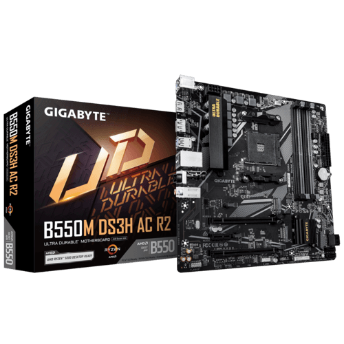 GIGABYTE B550M DS3H AC R2