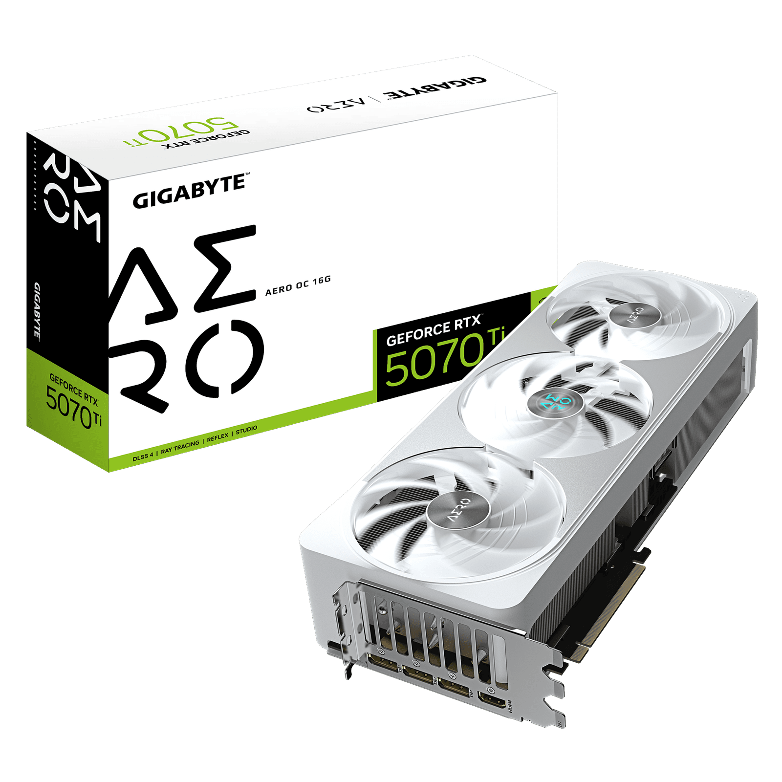 GIGABYTE GeForce RTX™ 5070 Ti AERO OC 16G