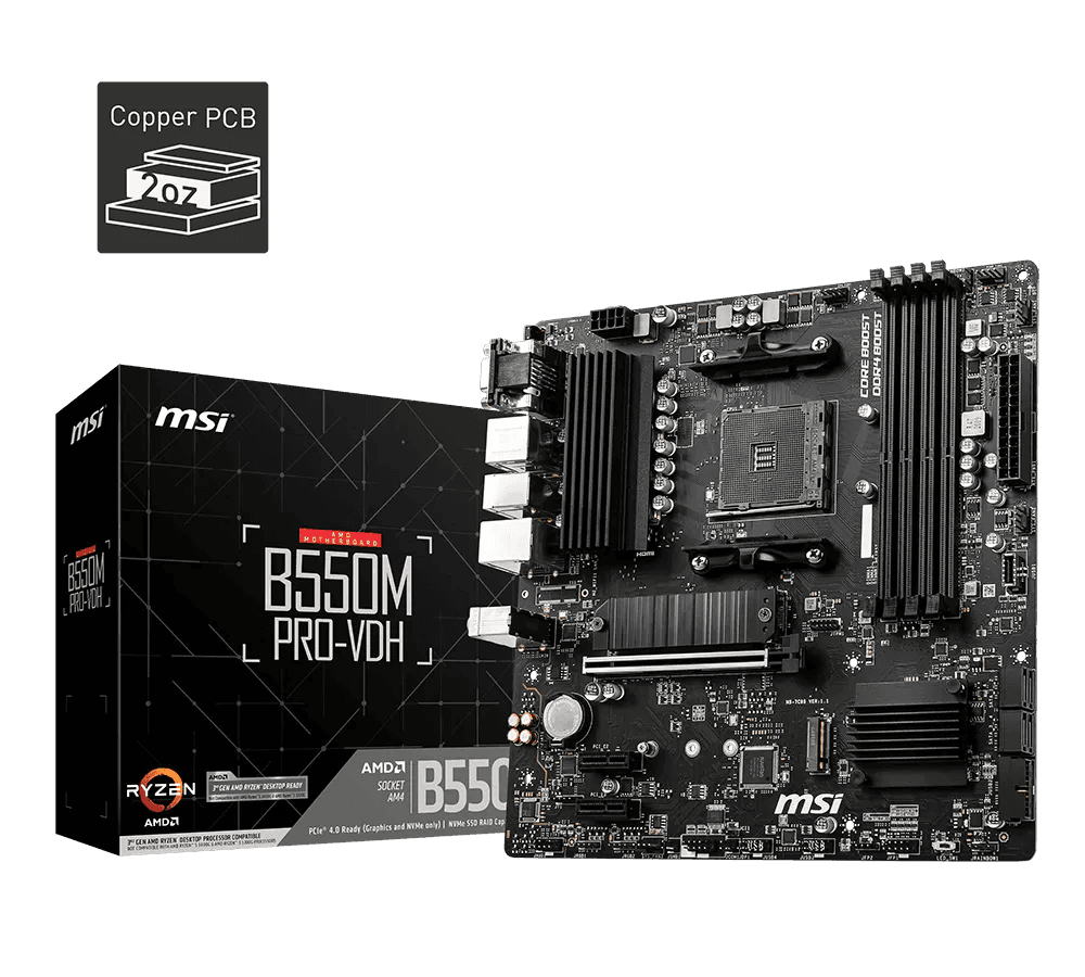 MSI B550M PRO-VDH