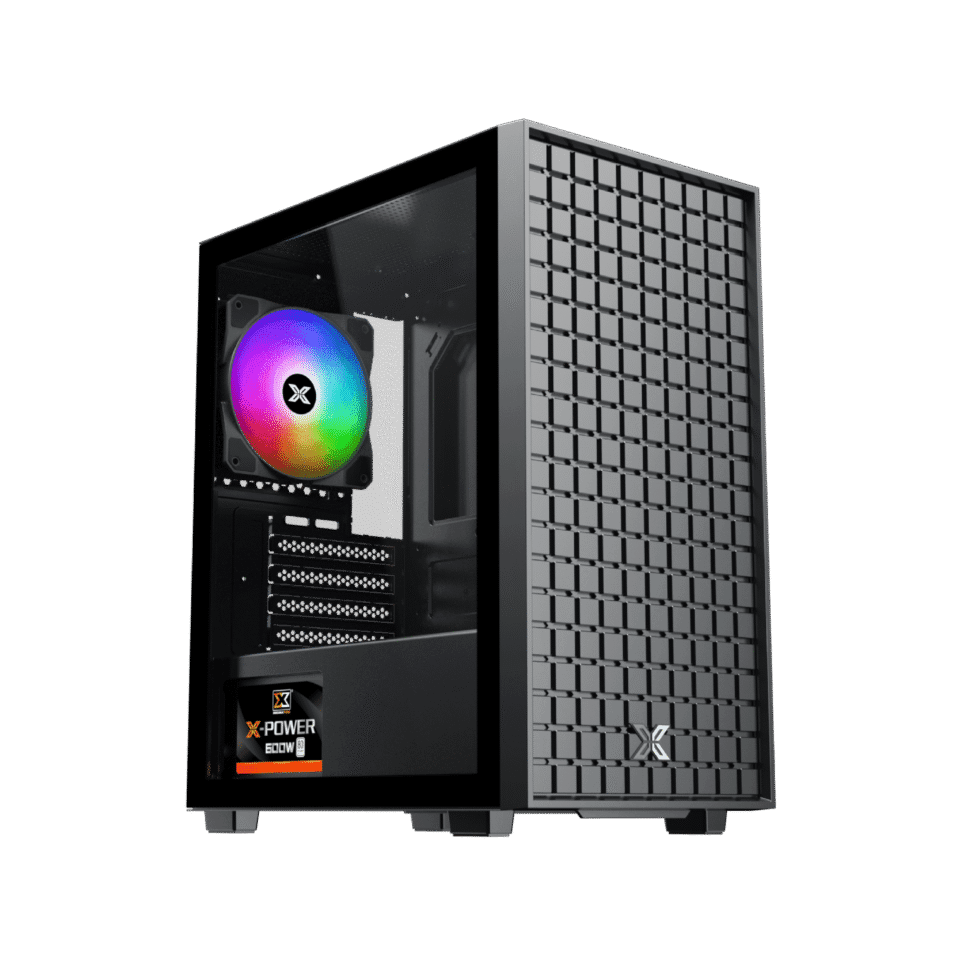 XIGMATEK SKY M LED RAINBOW +PSU XPOWER 600W 80+